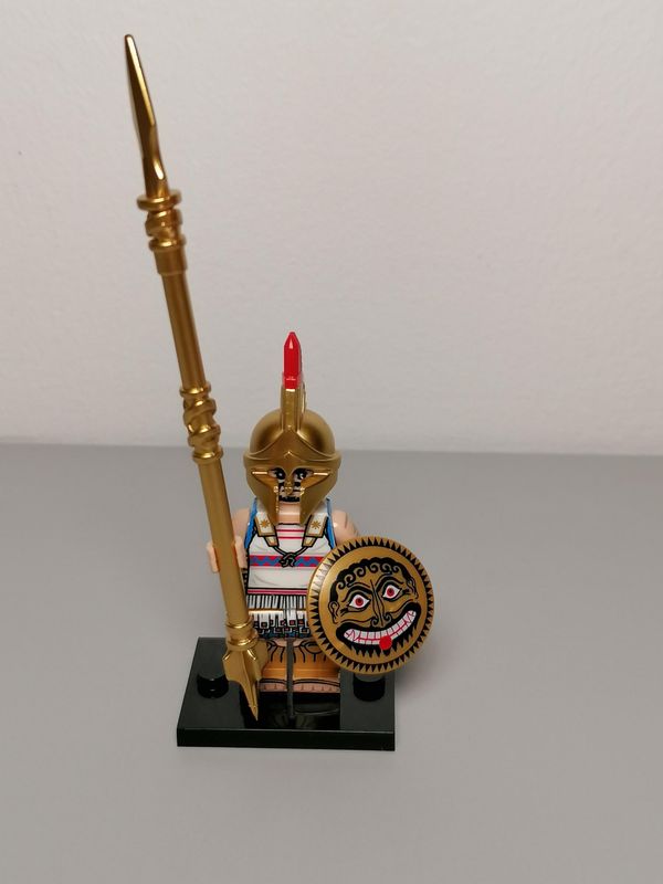 Hoplite soldier minifigure deluxe version