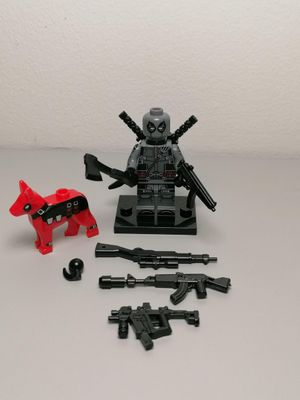Deadpool minifigure from Marvel Comics