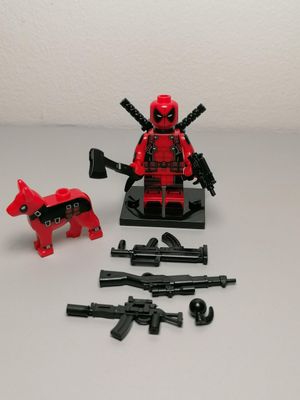 Deadpool minifigure from Marvel Comics