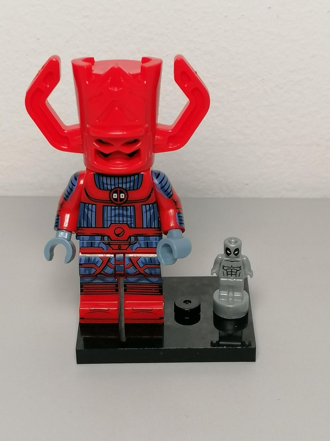 Galactus minifigure From Marvel Silver Surfer