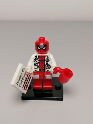 Doctor Deadpool minifigure From Marvel Comics