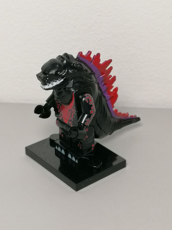 Godzilla minifigure horror movie deluxe Version