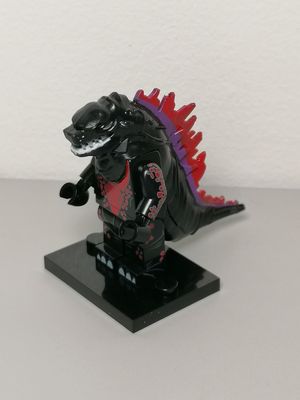 Godzilla minifigure horror movie deluxe Version