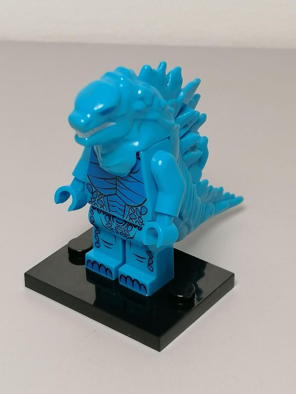 Godzilla minifigure horror movie