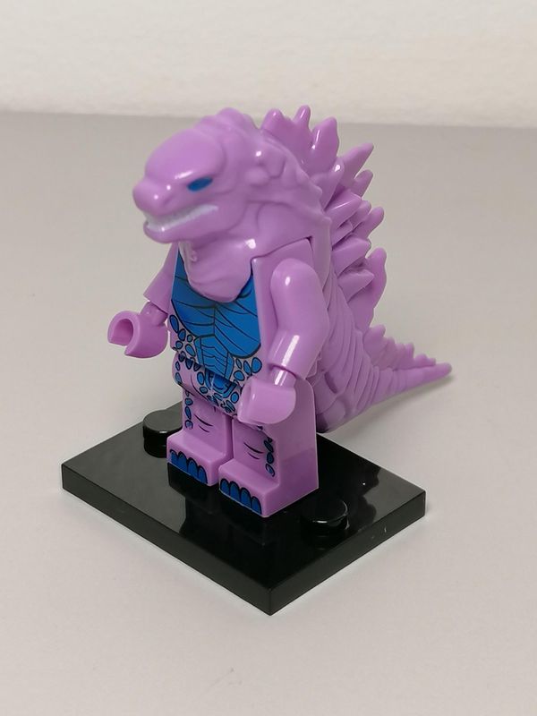 Godzilla minifigure horror movie