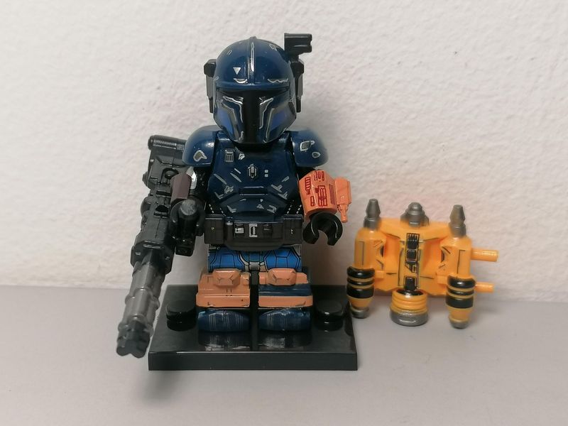 Star wars Mandalorian heavy soldier Minifigure