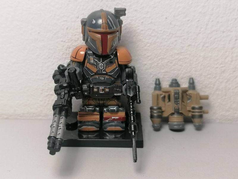 Star wars Mandalorian heavy soldier Minifigure