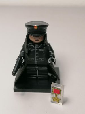 WW2 Russian officer minifigure political commissar
