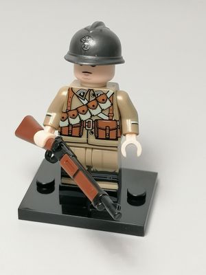 WW2 French soldier minifigure