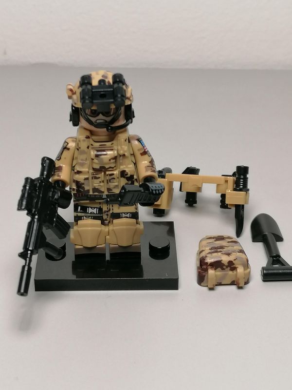 US military minifigure Spécial force deluxe version