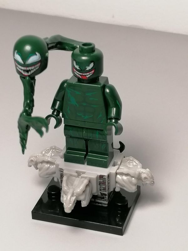 Venom minifigure from Marvel Comics