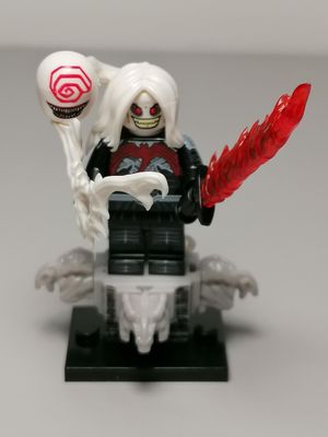 Venom minifigure from Marvel Comics