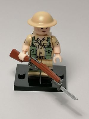 WW2 UK soldier minifigure.
