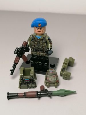 Russian soldier minifigure Ukraine war