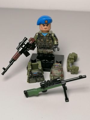 Russian soldier minifigure Ukraine war