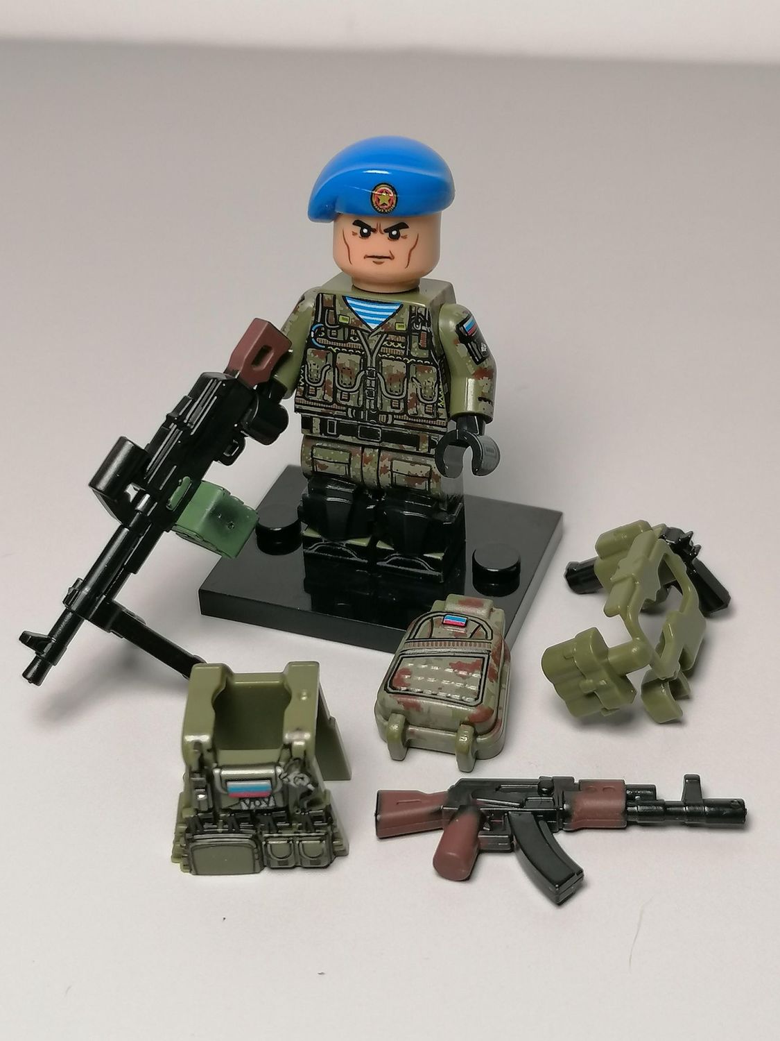 Russian soldier minifigure Ukraine war