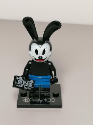 Oswald the lucky rabbit minifigure from Disney