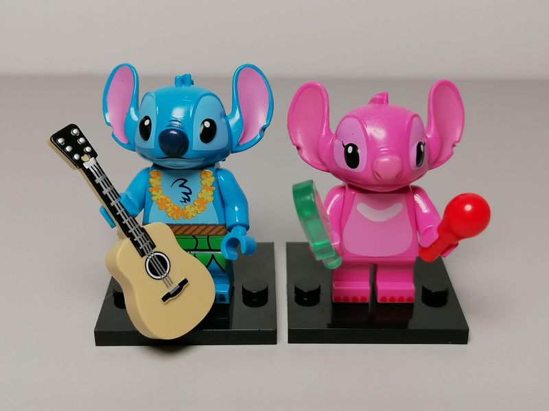 Stitch minifigure from Disney
