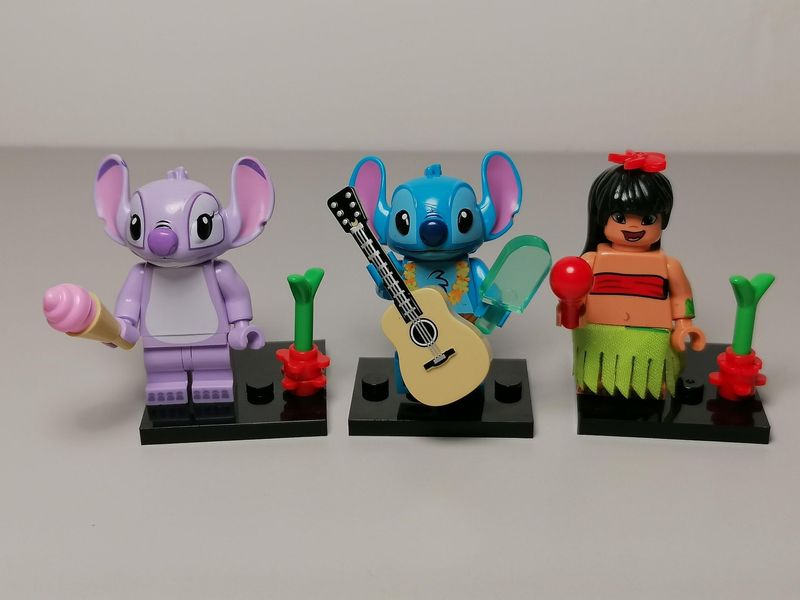 Stitch minifigure from Disney