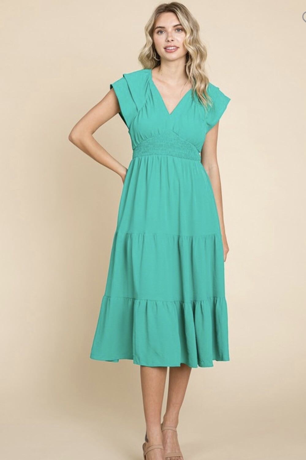 Green Midi Dress