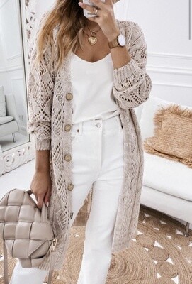 Open Knit Cardigan