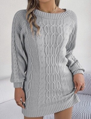 Straight Sweater Dress