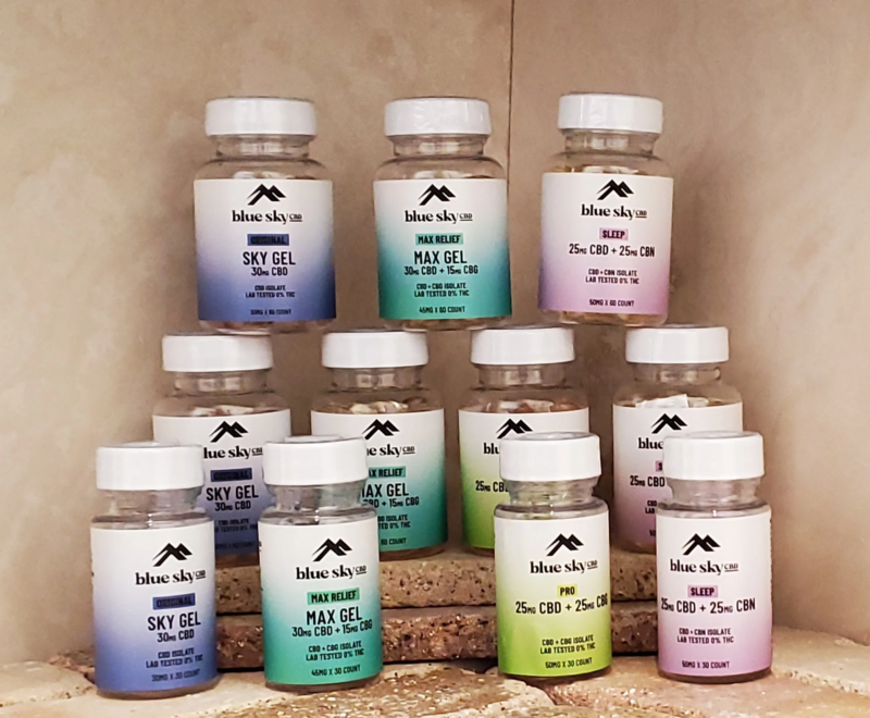 Blue Sky Gel Capsules