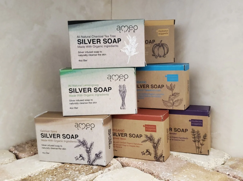 Ameo Life Silver Bar Soaps