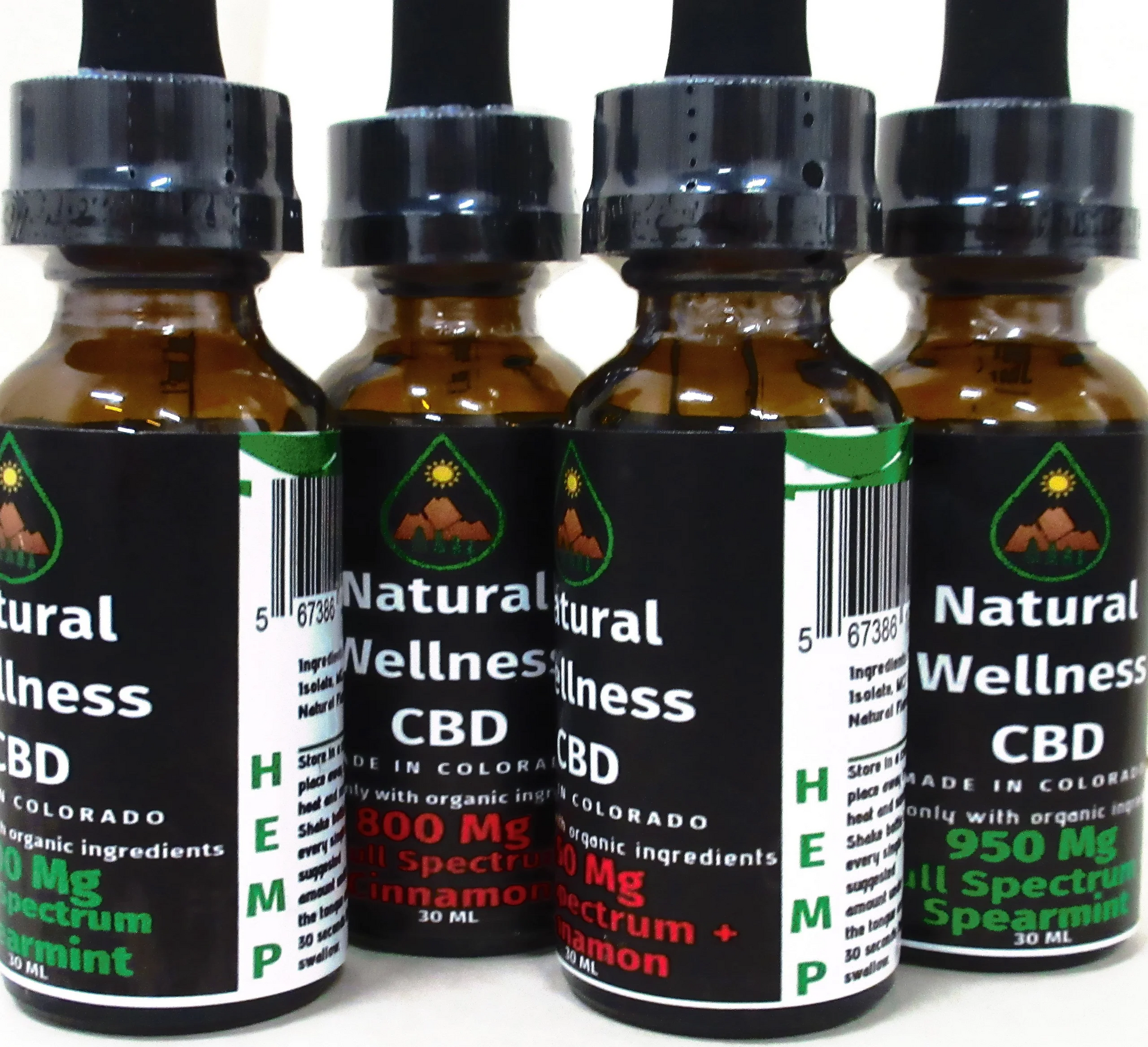 Natural Wellness Isolate Tinctures