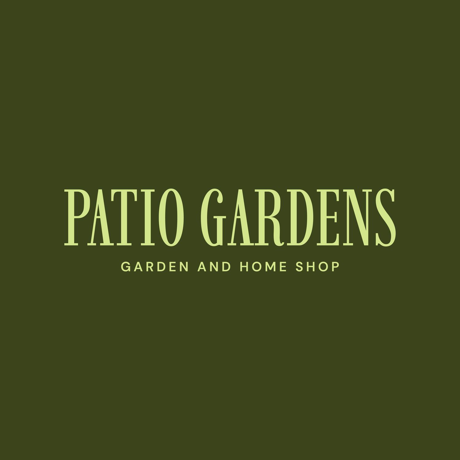 Patio Gardens Online Gift Card