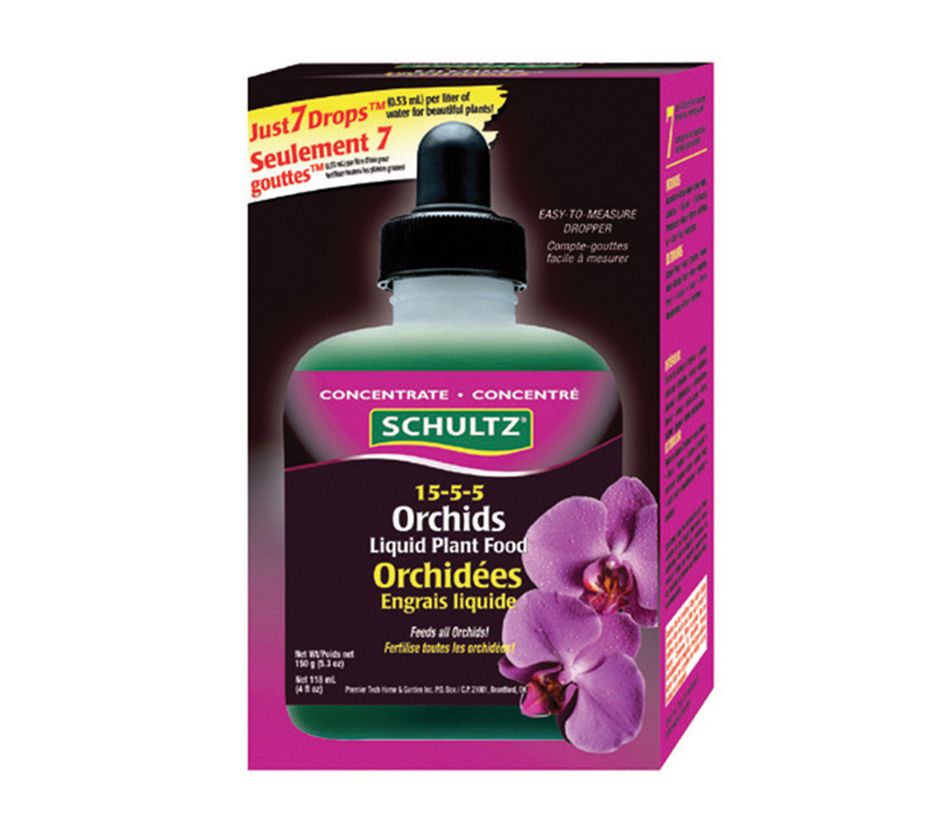 Schultz Liquid Fertilizer, Variety: Orchid 15-5-5 (5.3oz/150g)