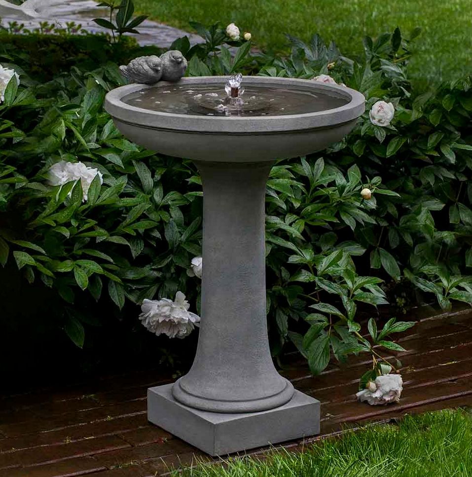 Juliet Concrete Fountain, Colour: AS-Alpine Stone, Size: 25"x37"
