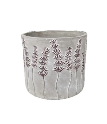 Lavender Design Pot