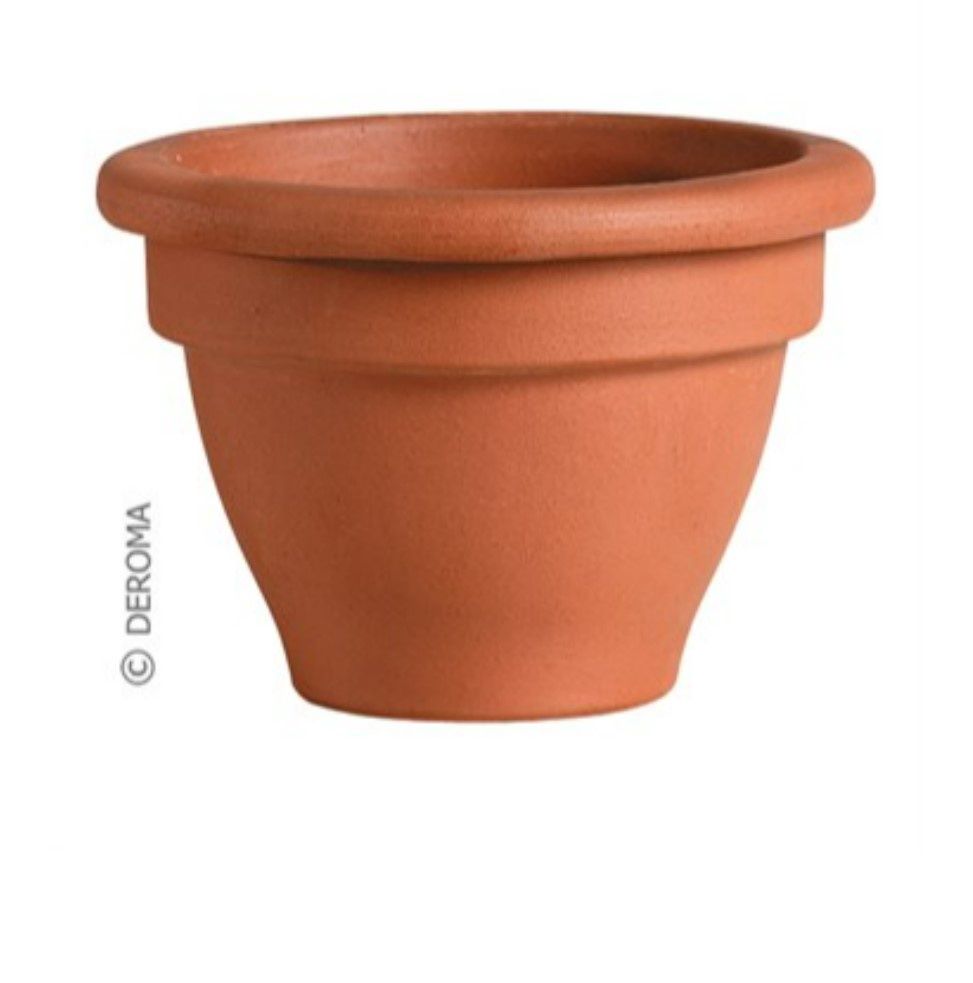 Terracotta Campana Bell Pot, Size: 10.6"