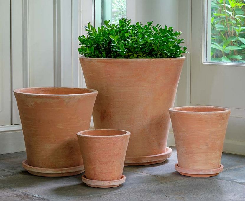 Alicia Planter, Colour: Terra Cotta, Size: 17.25"x17"H (XL)