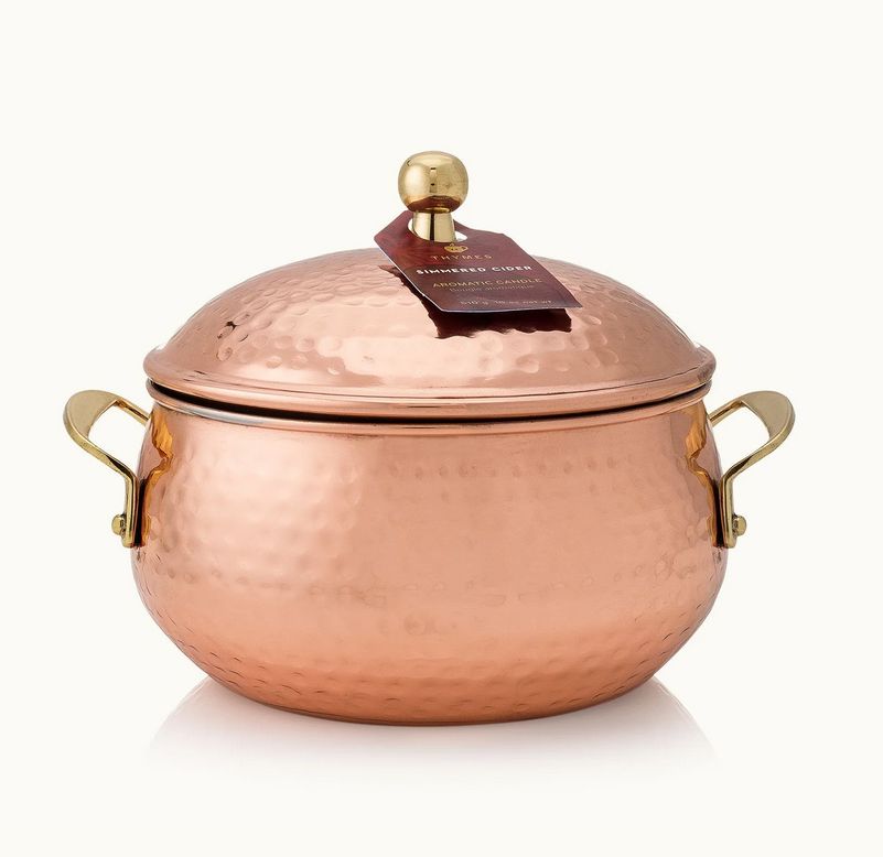 Simmered Cider, Colour: Copper, Size: 18oz/510g, Variety: Candle