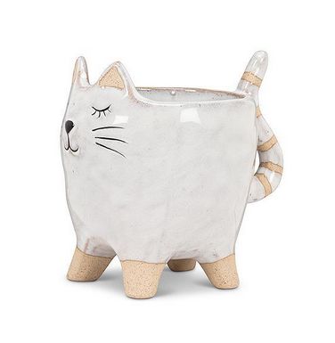 Small Animal Planter 3.5-5", Variety: Cat 4"L