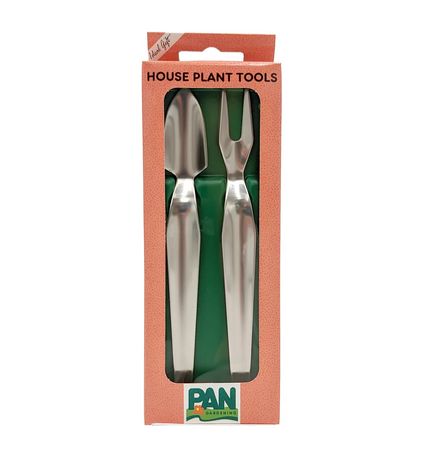 Stainless Steel Houseplant Tool Set (2pc)
