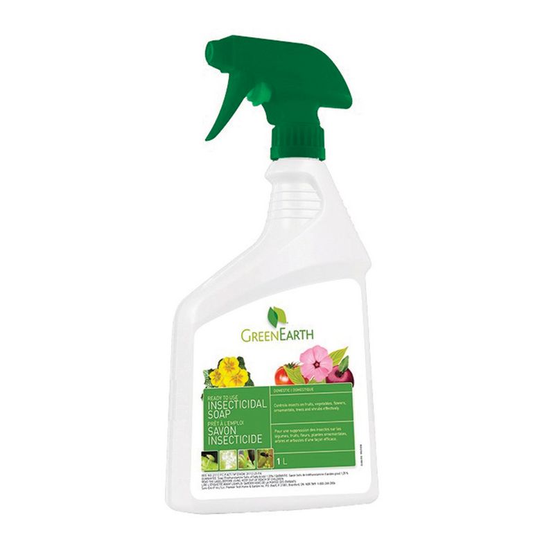 Green Earth Pest Control, Variety: Insecticidal Soap Ready to Use (1L)