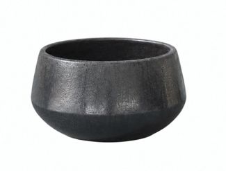 Hera (GT905/6/7) Ceramic Pot, Colour: SV001 Silver, Size: 24"x12" Bowl