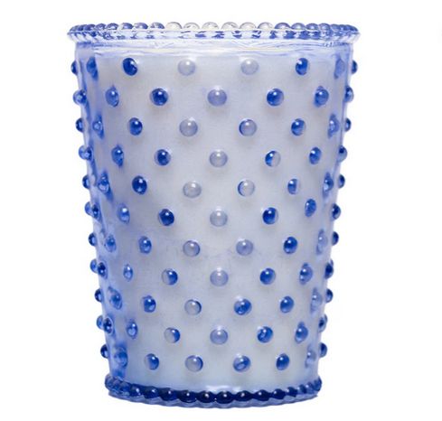 Hobnail Glass Candle (16 oz/454g), Variety: No 64 Lavender