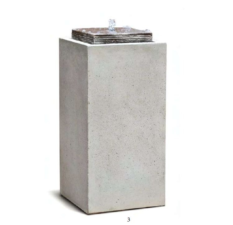 StoneLite Fountain - High Cube, Size: 16"x32"