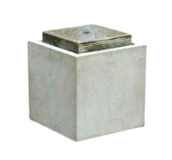 StoneLite Fountain - Cube