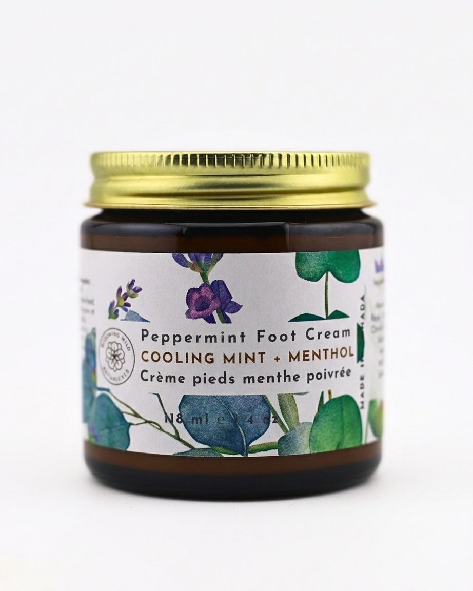 Cooling Peppermint Foot Cream (4oz/118ml)
