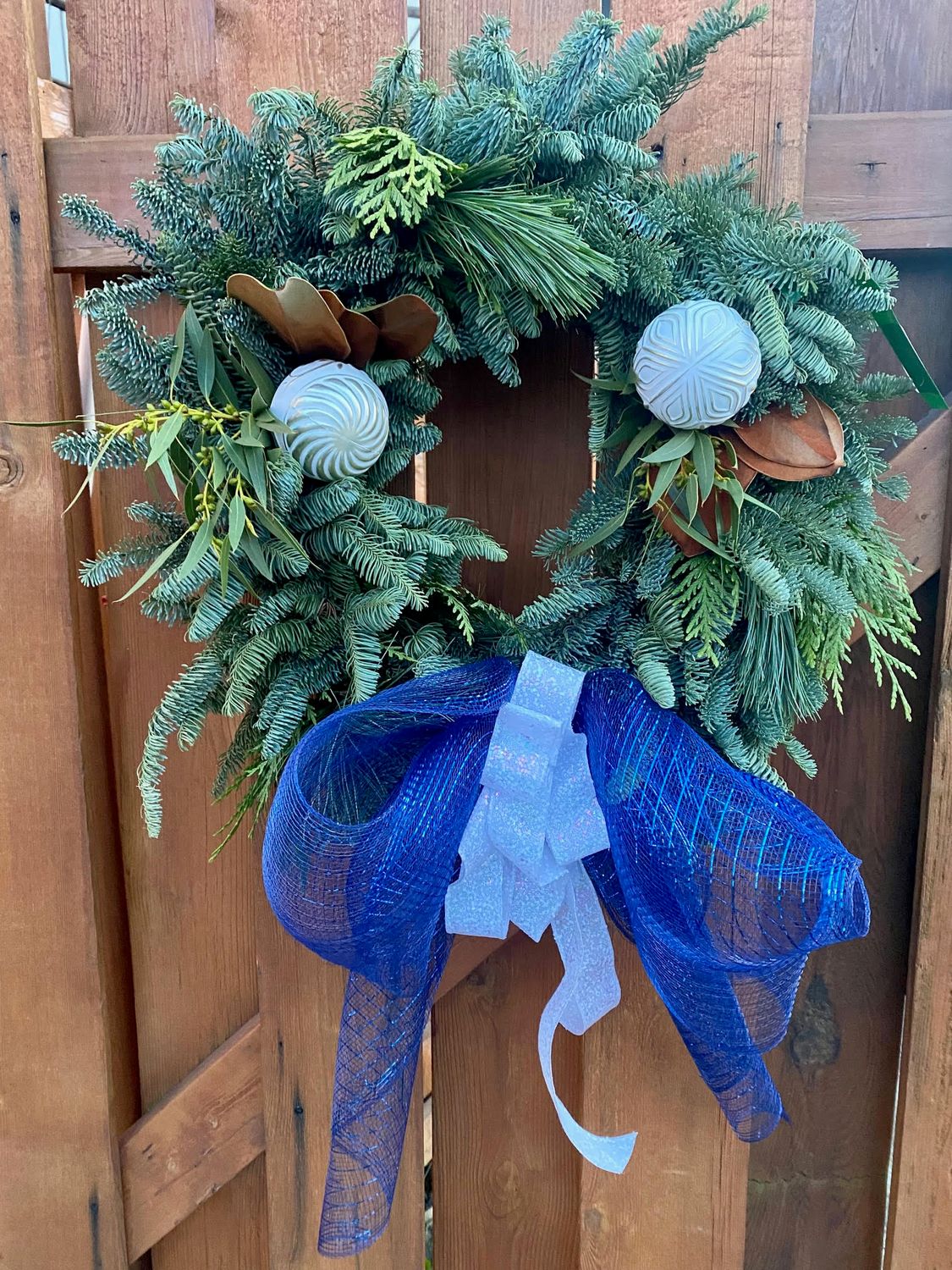 Wine &amp; Wreaths Workshop