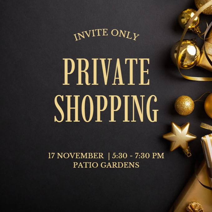 RSVP: Private Shopping Night | November 17