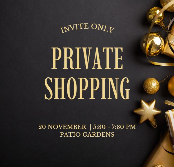 RSVP: Private Shopping Night | November 20