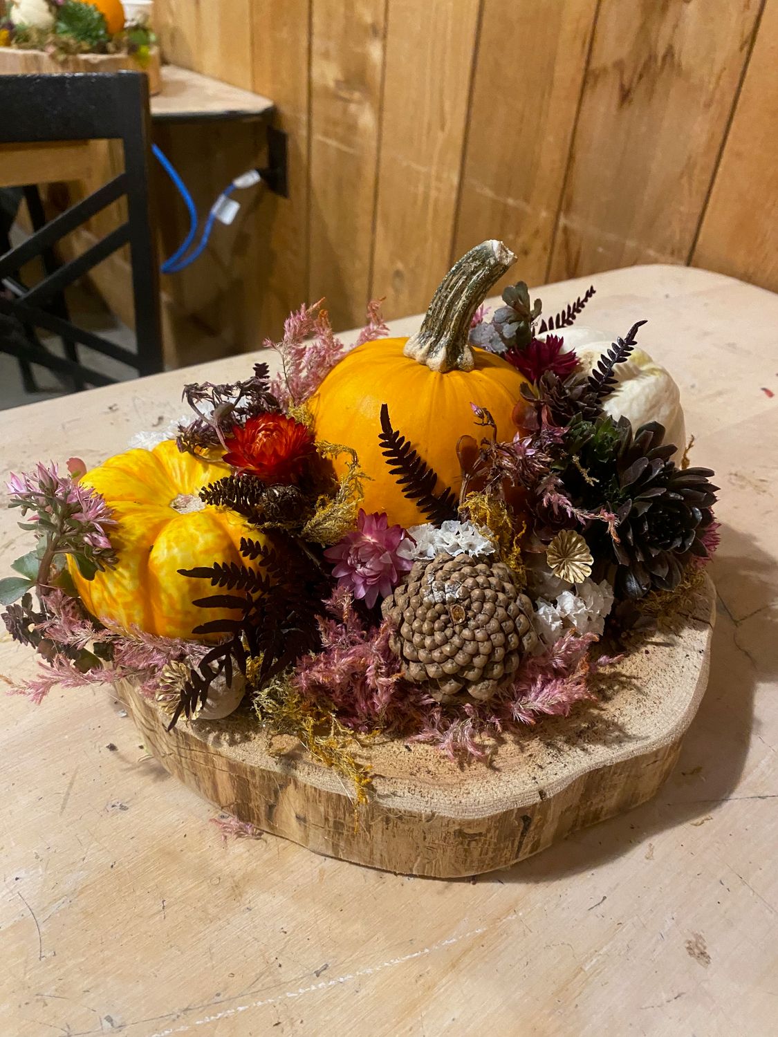 Private Pumpkin Centerpiece Workshop