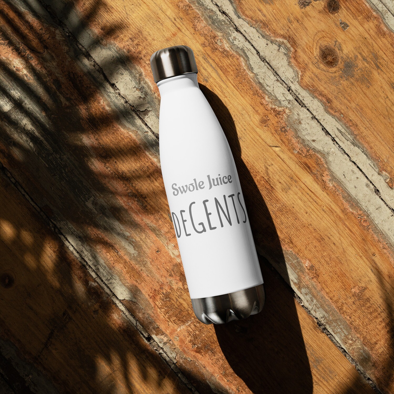 Swole Juice stainless steel water bottle