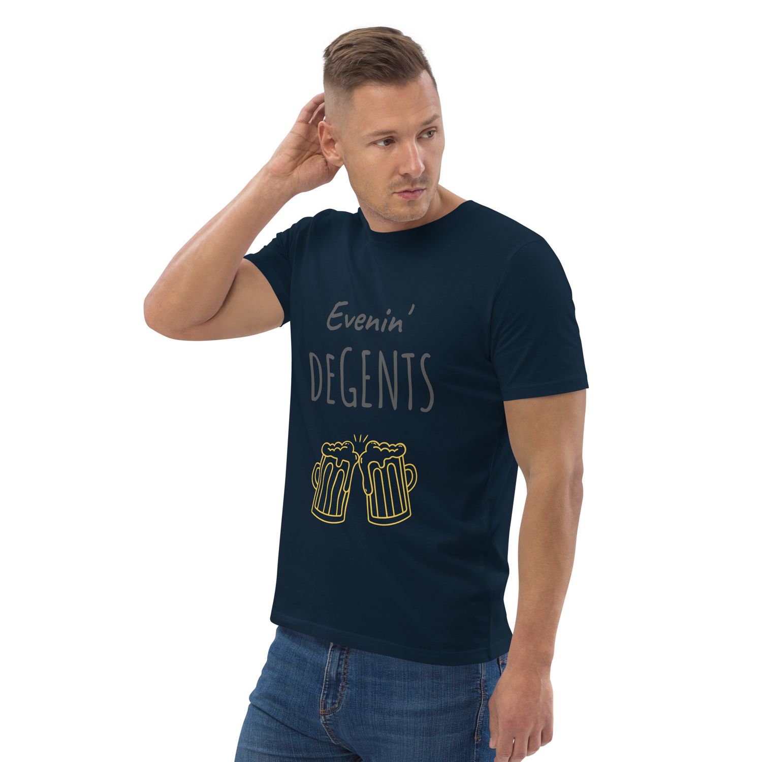 evenin&#39; deGENTS T-shirt (image)